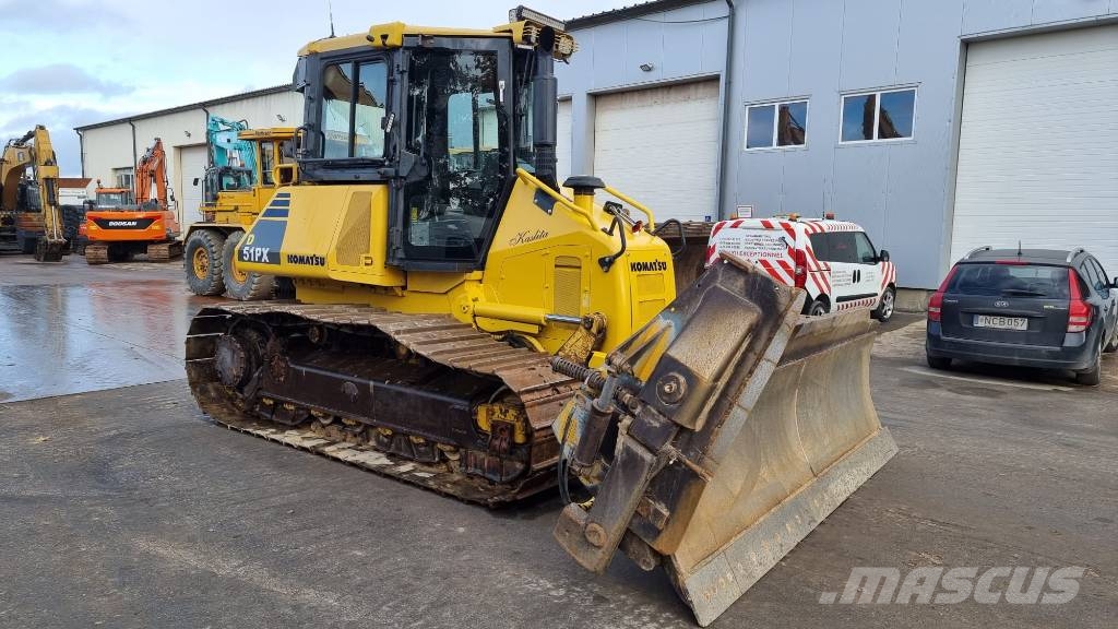 Komatsu D 51 PX-22 Kāpurķēžu buldozeri