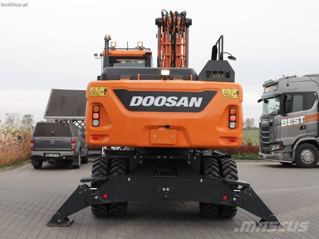 Doosan DX210W-5 Wheeled excavators