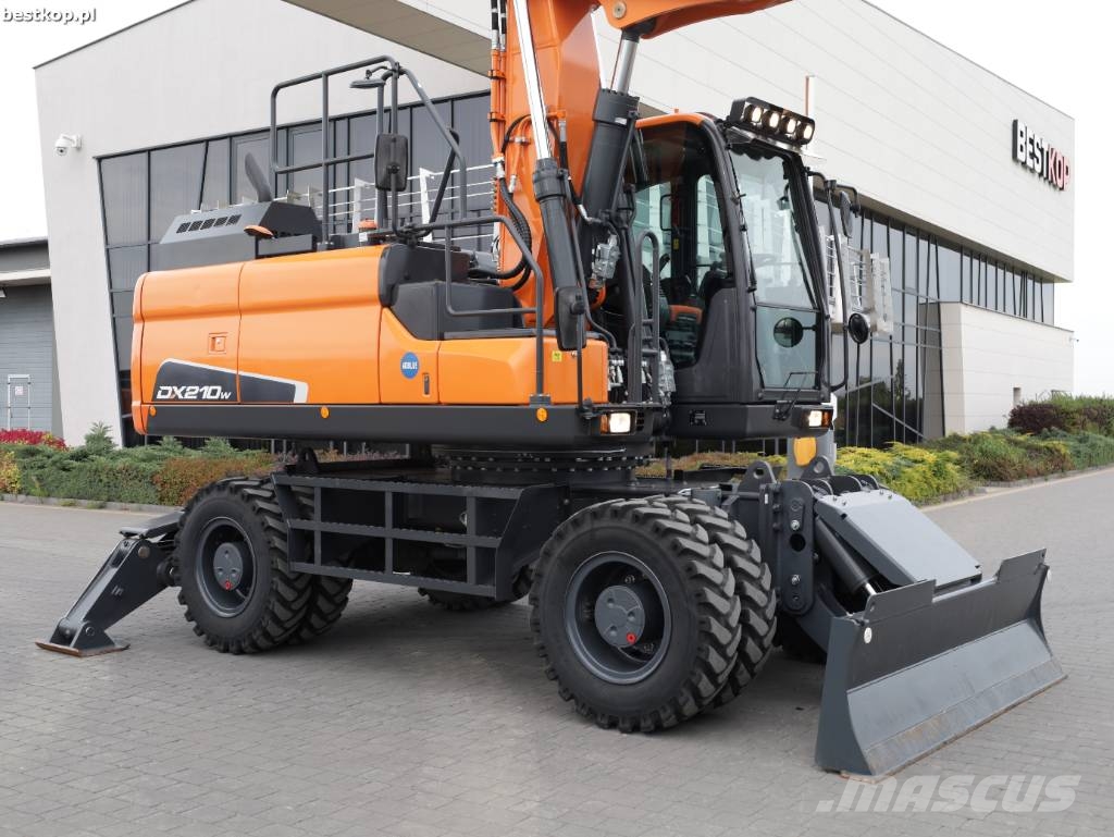 Doosan DX210W-5 Wheeled excavators