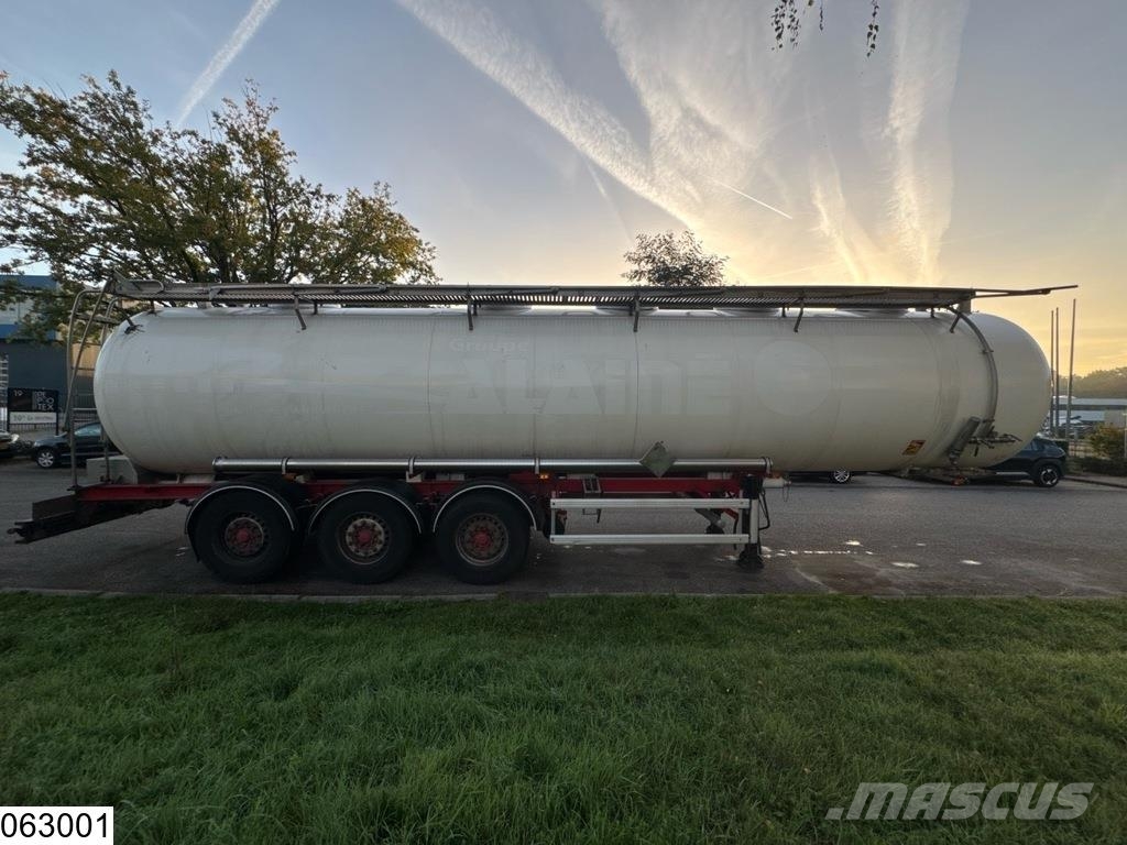 Maisonneuve Food ADR, 32.768 L, 5 Comp Tanker poluprikolice