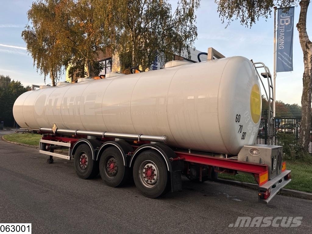 Maisonneuve Food ADR, 32.768 L, 5 Comp Tanker poluprikolice