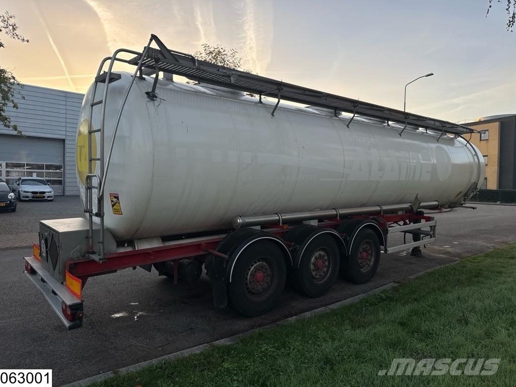 Maisonneuve Food ADR, 32.768 L, 5 Comp Tanker poluprikolice