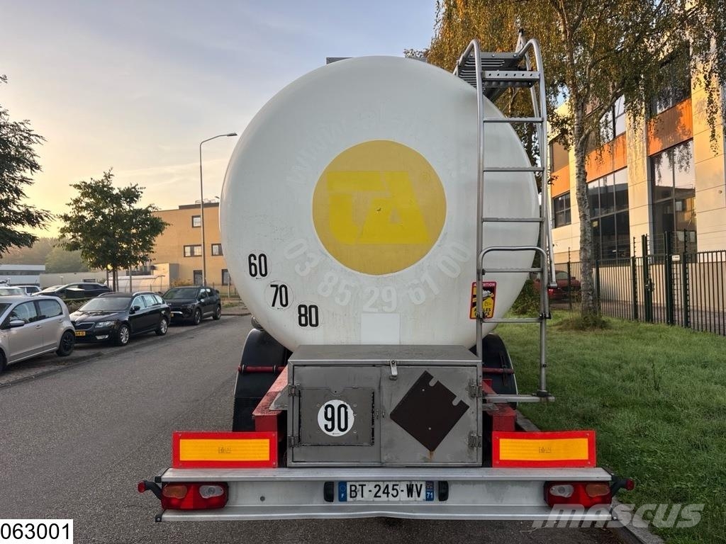 Maisonneuve Food ADR, 32.768 L, 5 Comp Tanker poluprikolice