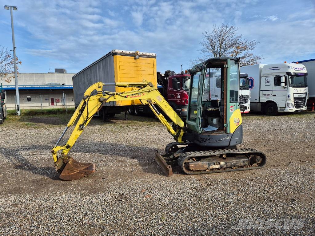 Yanmar Vio 25 Mini rýpadlá < 7t