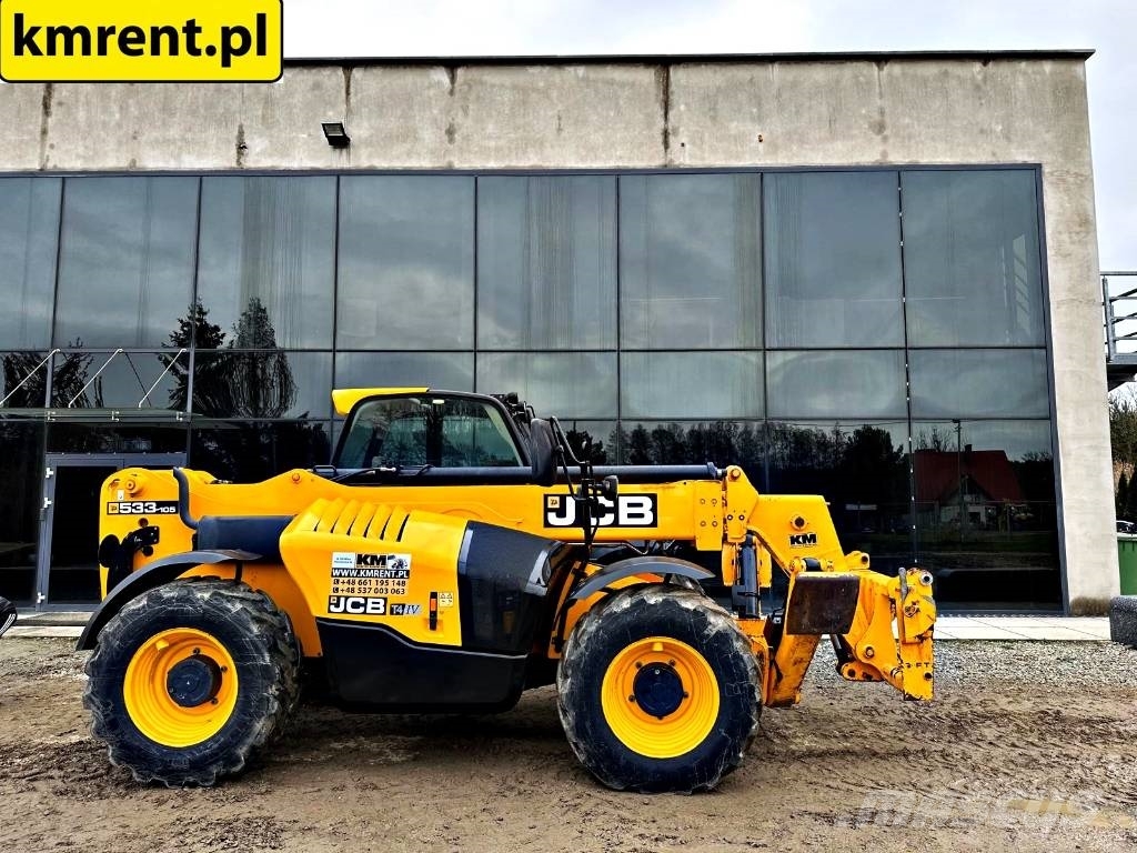 JCB 533-105 Teleskooplaadurid