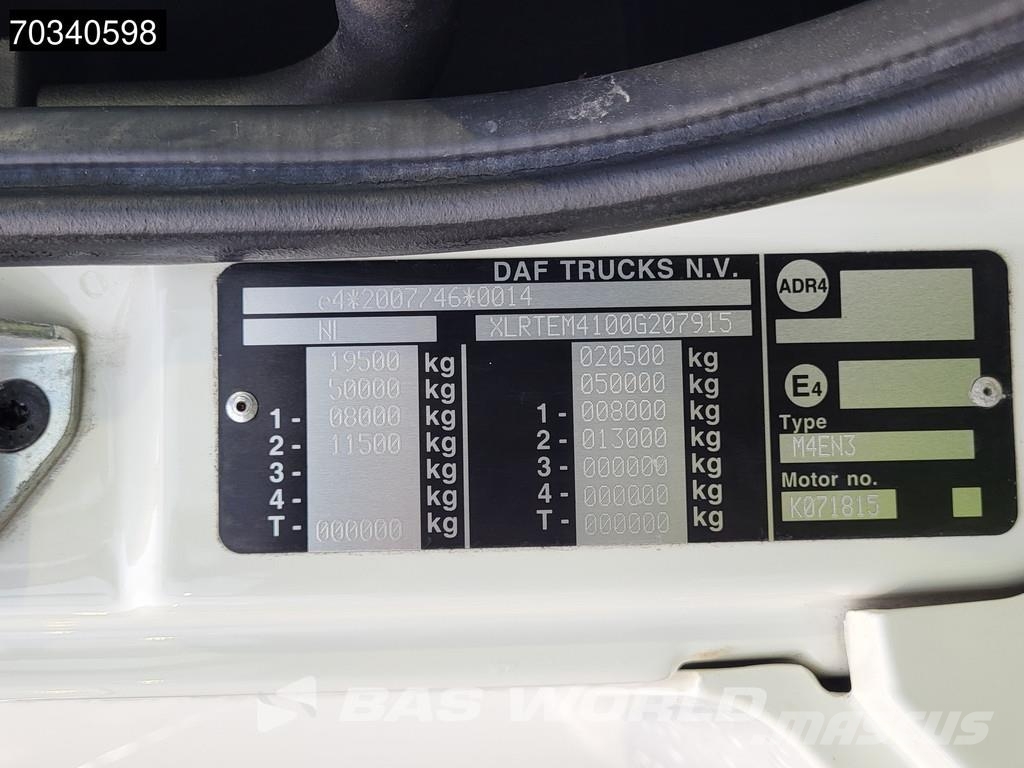 DAF CF 450 CF 4X2 NL-Truck APK 08-2027 SC 2xTanks ACC Vilcēji