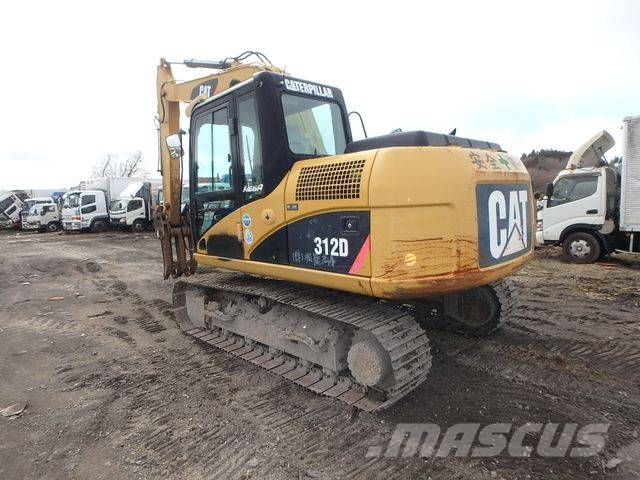 CAT CAT312D Excavator Kāpurķēžu ekskavatori