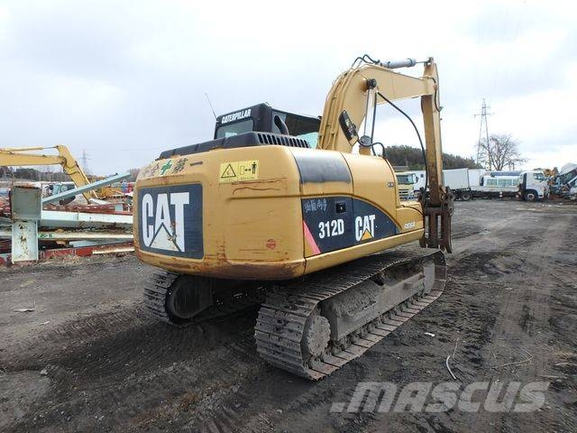 CAT CAT312D Excavator Kāpurķēžu ekskavatori