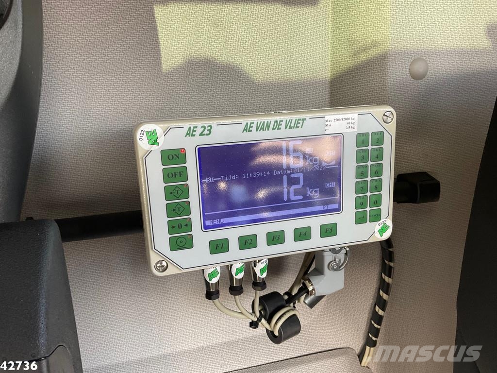 DAF FAN CF 340 Terberg RosRoca 23m³ + AE weegsysteem Мусоровозы