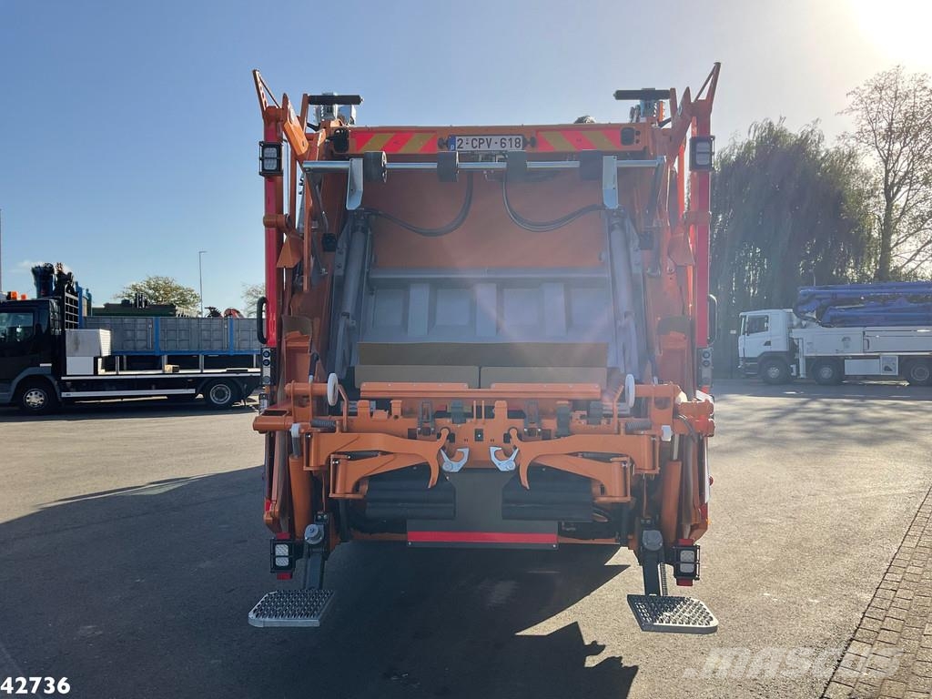DAF FAN CF 340 Terberg RosRoca 23m³ + AE weegsysteem Мусоровозы