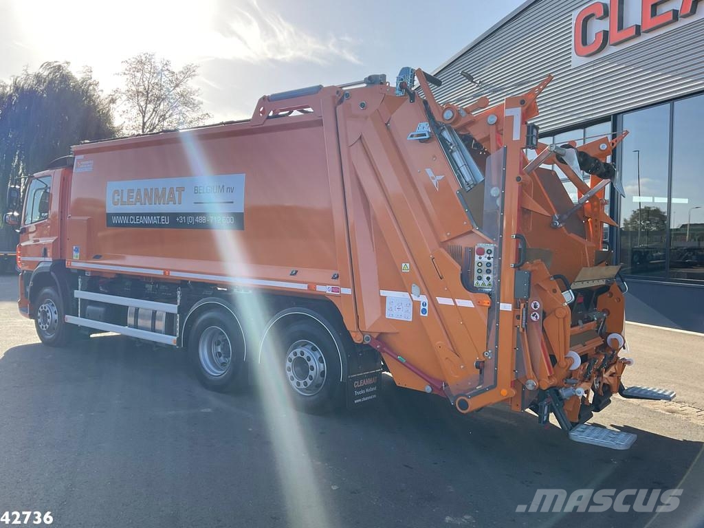 DAF FAN CF 340 Terberg RosRoca 23m³ + AE weegsysteem Мусоровозы