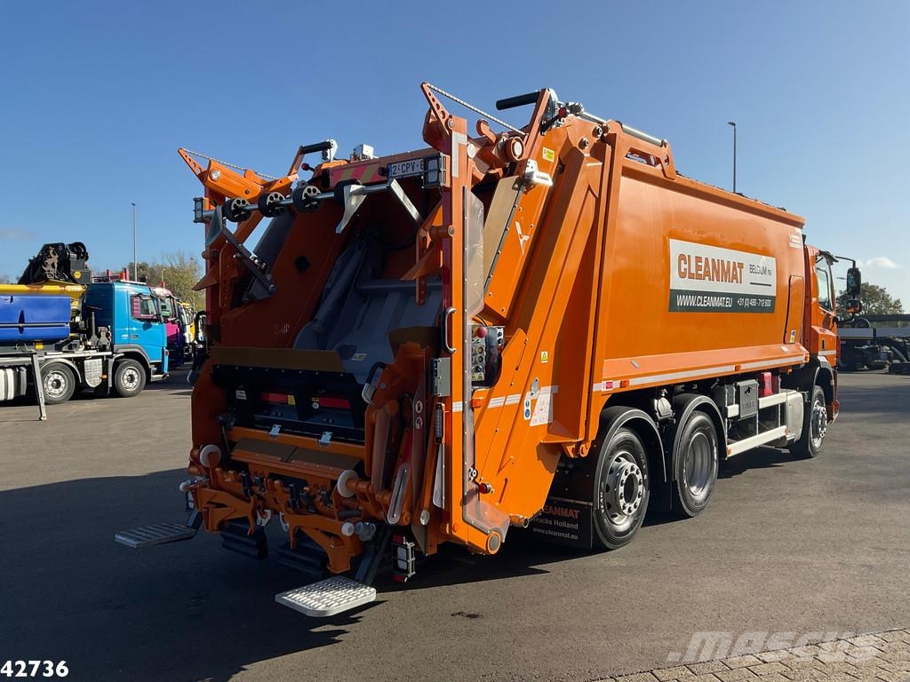 DAF FAN CF 340 Terberg RosRoca 23m³ + AE weegsysteem Мусоровозы