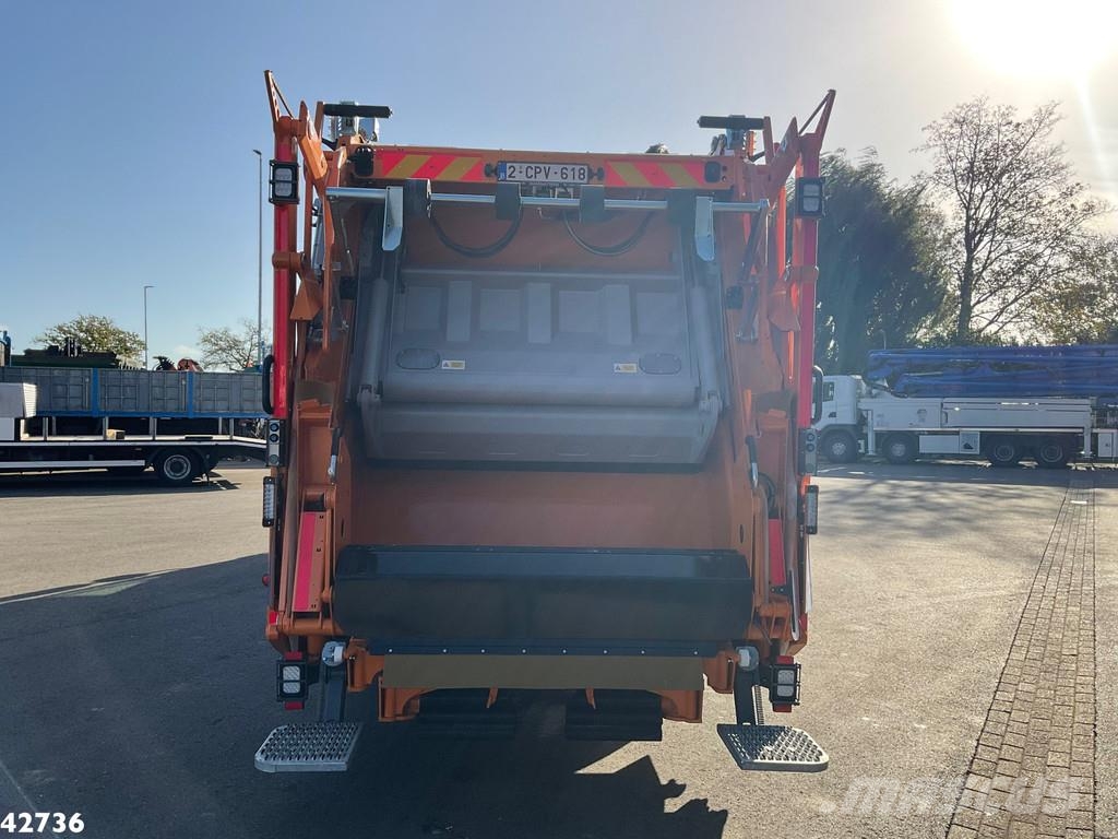 DAF FAN CF 340 Terberg RosRoca 23m³ + AE weegsysteem Мусоровозы