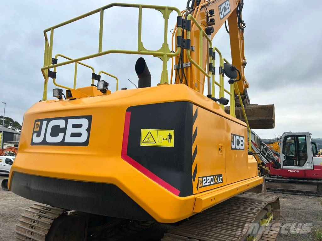 JCB 220 XLC Mini ekskavatörler, 7 tona dek