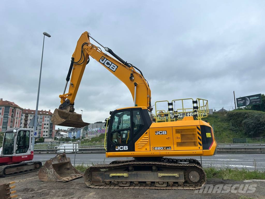 JCB 220 XLC Mini ekskavatörler, 7 tona dek
