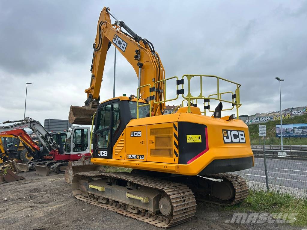 JCB 220 XLC Mini ekskavatörler, 7 tona dek