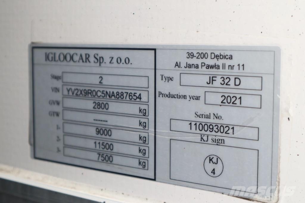 Volvo FM 380 6X2 | INSULATED + HEATING | 9.80 M BOX | EU Furgoonautod