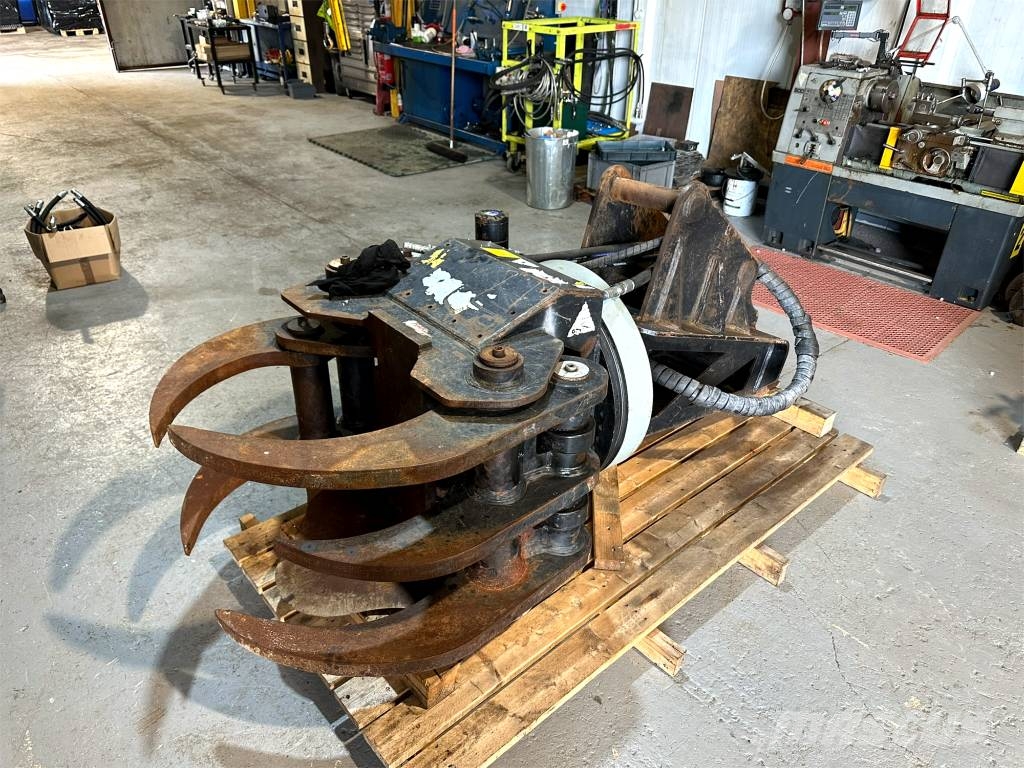JAK 400 Excavator Tree Shear Grapple With Rotator Kourat