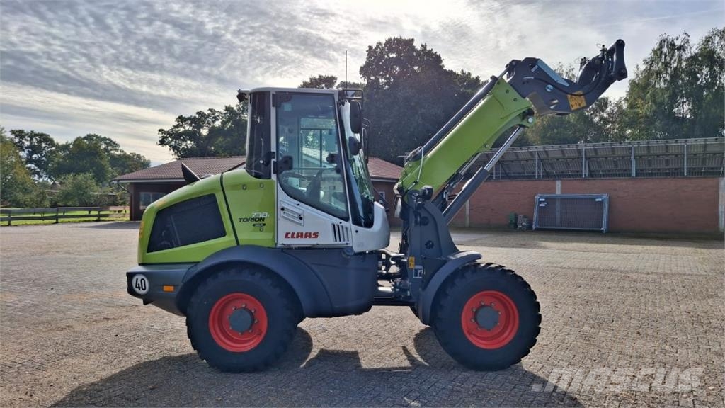 CLAAS Torion 738 T Kolesni nakladalci