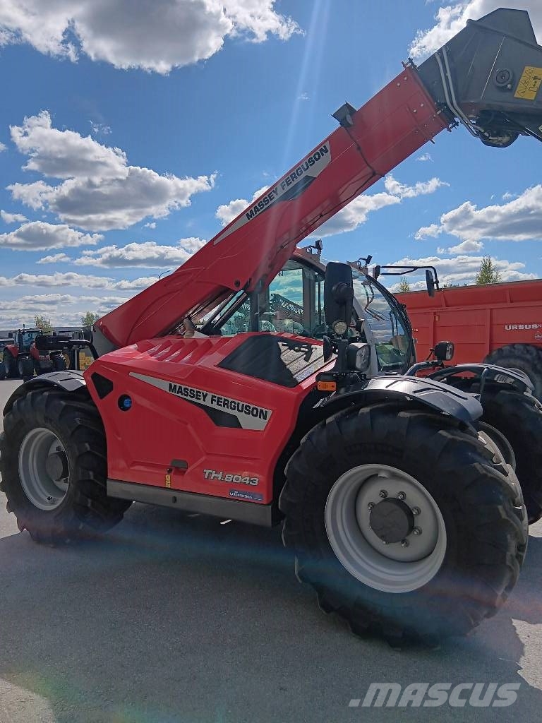 Massey Ferguson 8043 EXLUSIVE Teleskopiniai krautuvai žemės ūkiui