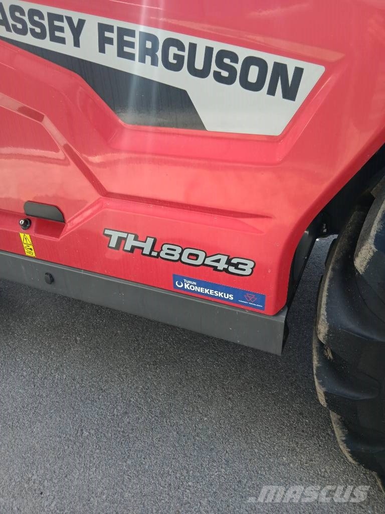 Massey Ferguson 8043 EXLUSIVE Teleskopiniai krautuvai žemės ūkiui