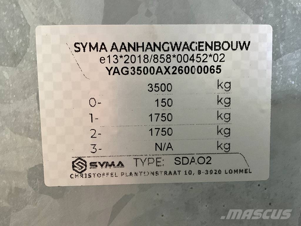 Syma SDA02 ( unused) Причепи-платформи/бокове розвантаження