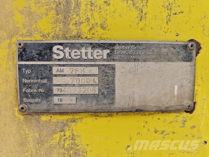 Mercedes-Benz 2527 B 6X4 Camiones de concreto