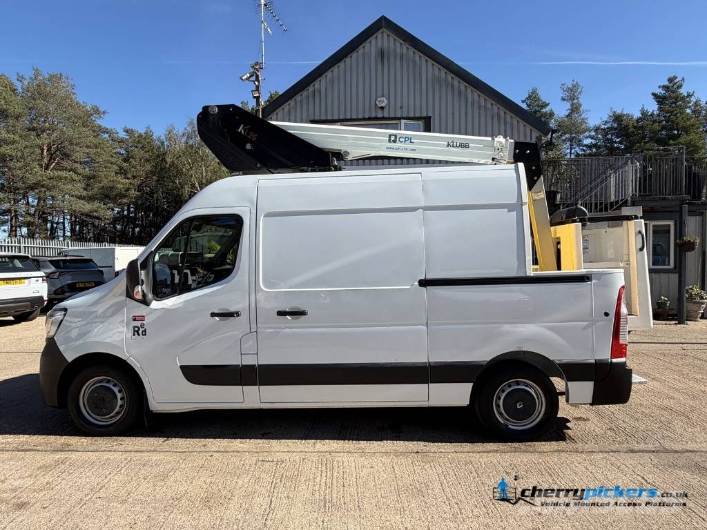 Renault Master Klubb K26 Cherry Picker Bilmontert lift