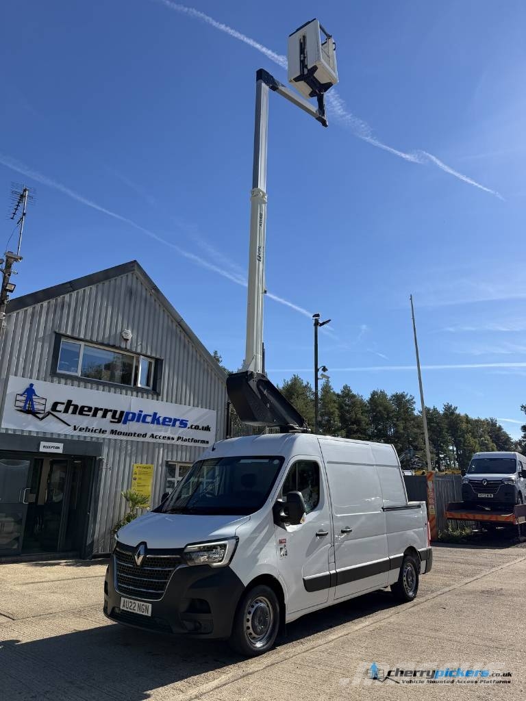 Renault Master Klubb K26 Cherry Picker Bilmontert lift