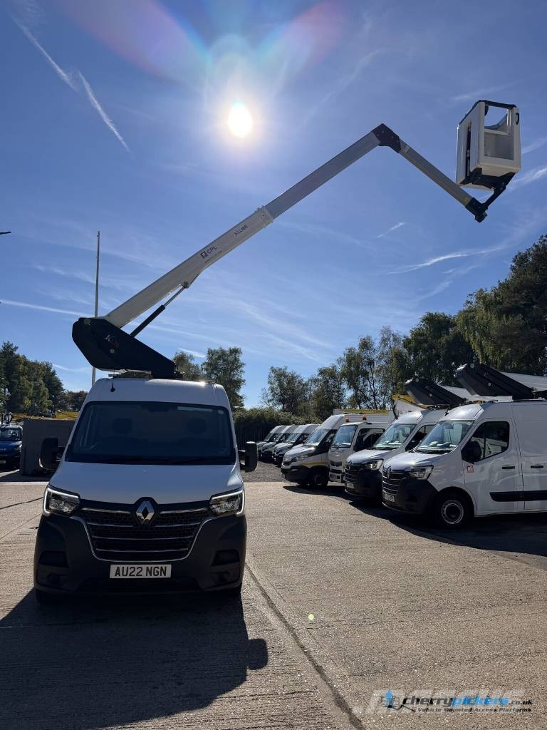 Renault Master Klubb K26 Cherry Picker Bilmontert lift