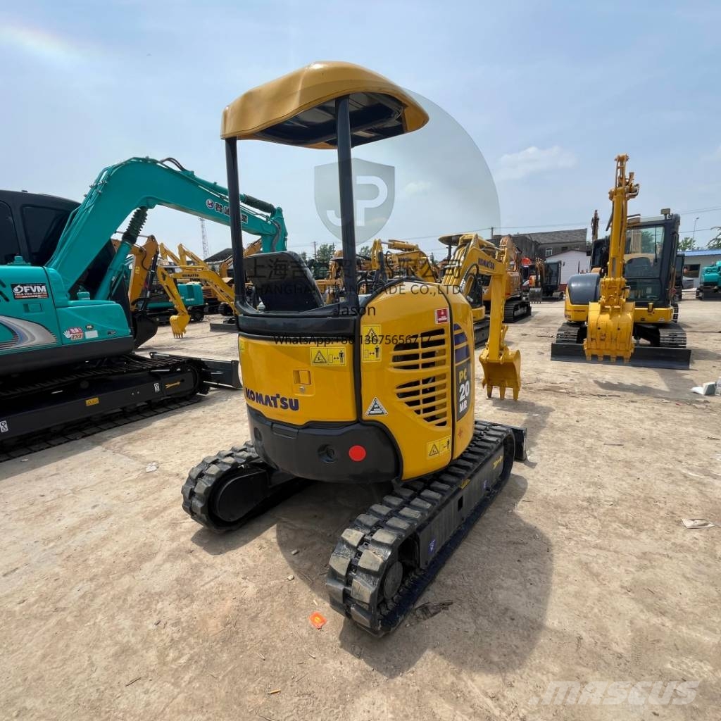 Komatsu PC 20 MR Mini kotrók < 7t