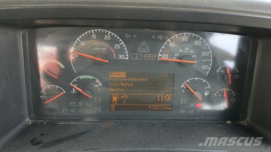 Volvo FM9 8x4 full steel,manual, mixer 油罐车
