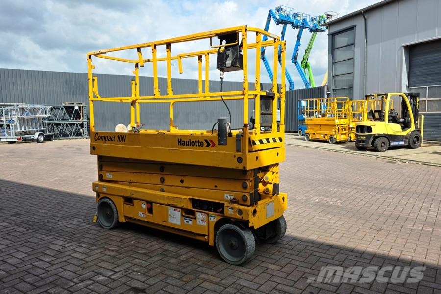 Haulotte Compact 10N Electric, 10m Working Height, 230kg Ca Mini Pale Gommate