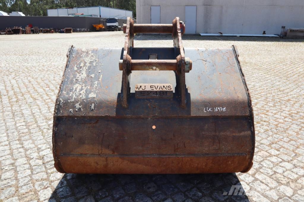  Balde escavação 1500 mm Ø80 Geith دلاء