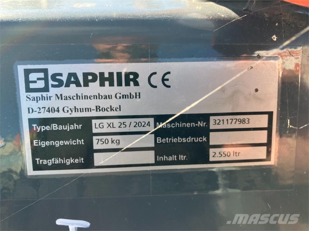 Saphir LG XL 25 Leichtgutschaufel Селскостопанство - Други