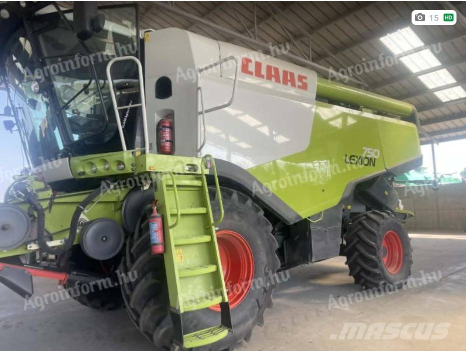CLAAS Lexion 750 حصادات