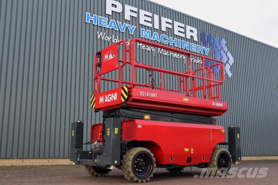 Magni ES1418RT New And Available Directly From Stock, El Scissor lifts