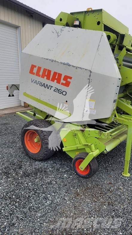 CLAAS VARIANT 260 圓型牧草打包機