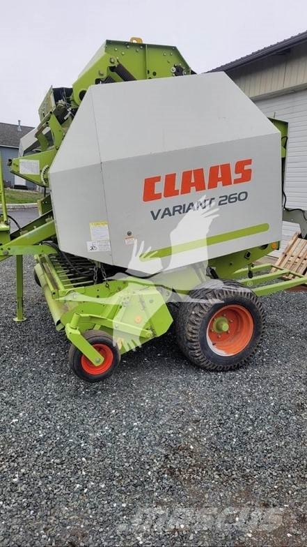 CLAAS VARIANT 260 圓型牧草打包機