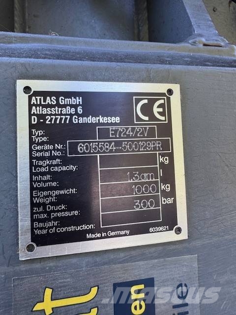 ATLAS-Holzgreifer 1,3QM E724/2V Hulladékkezelő gépek