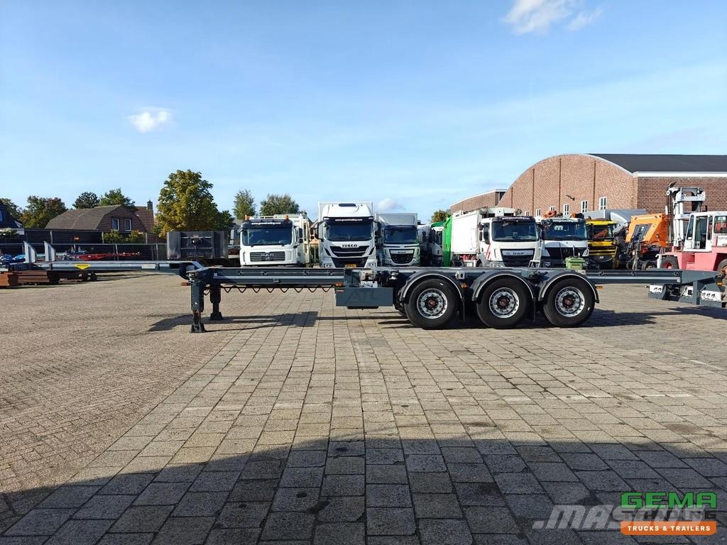 Broshuis MFCC-HD All Types of Containers - Lift Axle - SAF Kontajnerové návesy