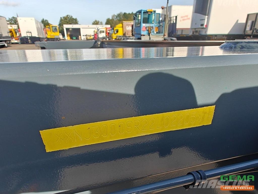 Broshuis MFCC-HD All Types of Containers - Lift Axle - SAF Kontajnerové návesy