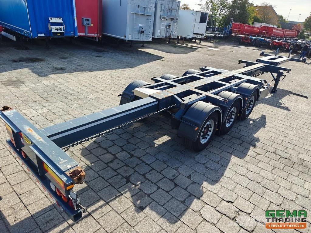 Broshuis MFCC-HD All Types of Containers - Lift Axle - SAF Kontajnerové návesy