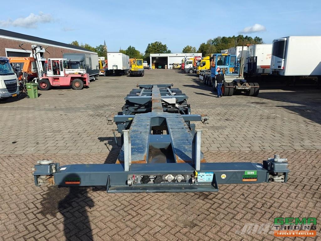 Broshuis MFCC-HD All Types of Containers - Lift Axle - SAF Kontajnerové návesy