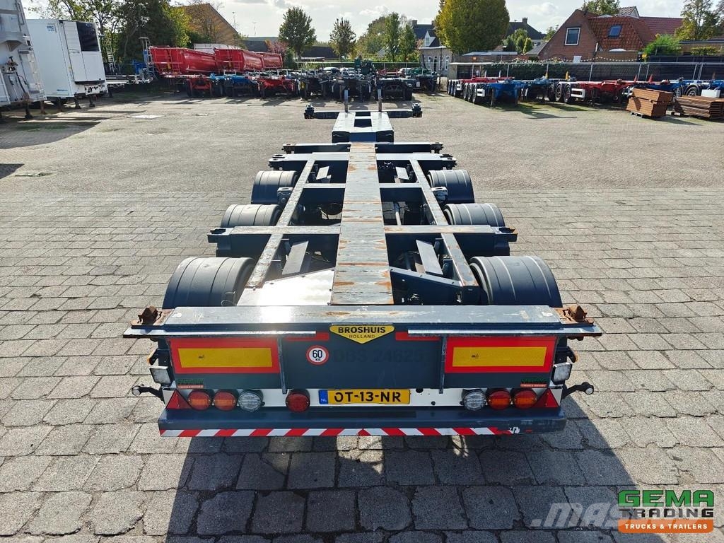 Broshuis MFCC-HD All Types of Containers - Lift Axle - SAF Kontajnerové návesy