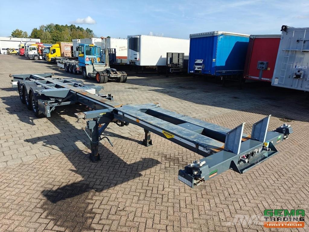 Broshuis MFCC-HD All Types of Containers - Lift Axle - SAF Kontajnerové návesy