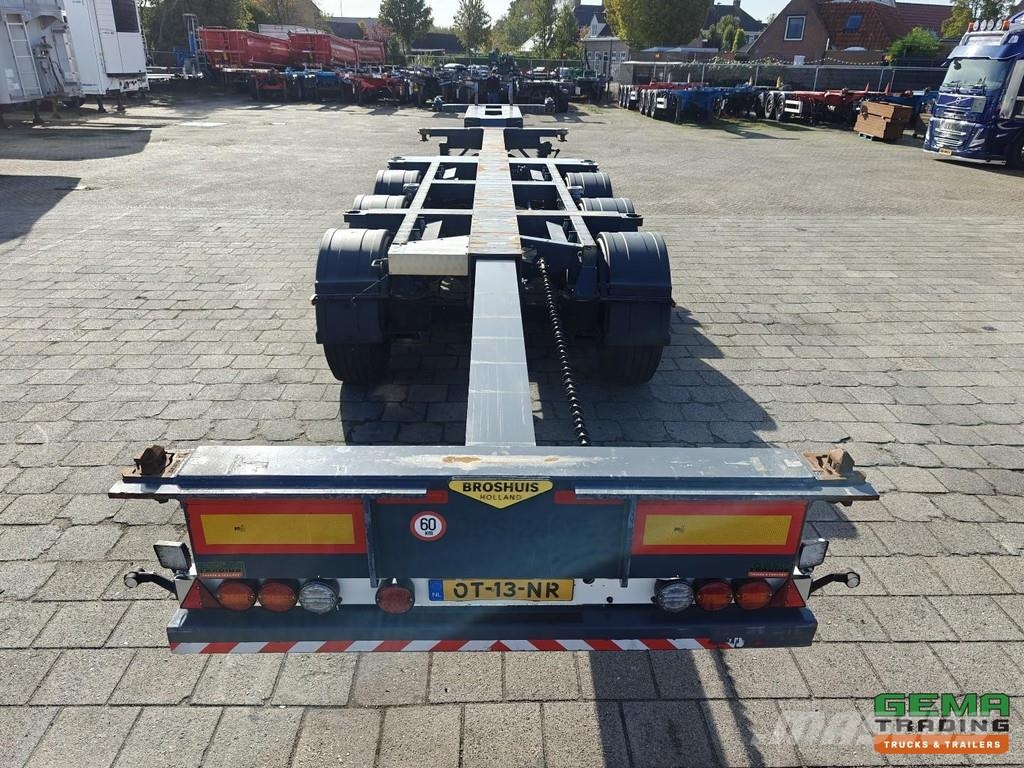 Broshuis MFCC-HD All Types of Containers - Lift Axle - SAF Kontajnerové návesy