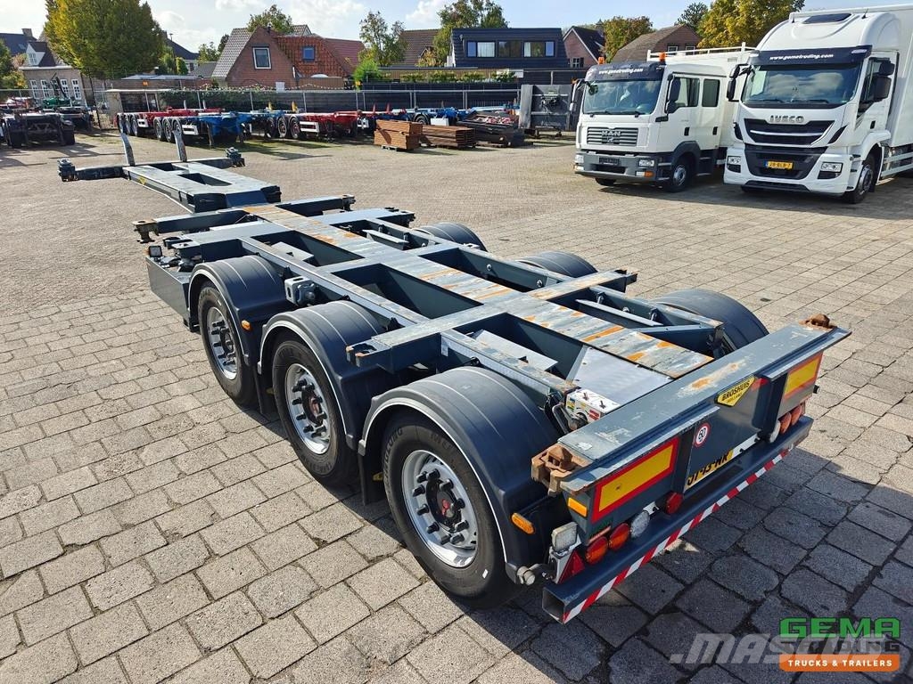 Broshuis MFCC-HD All Types of Containers - Lift Axle - SAF Kontajnerové návesy