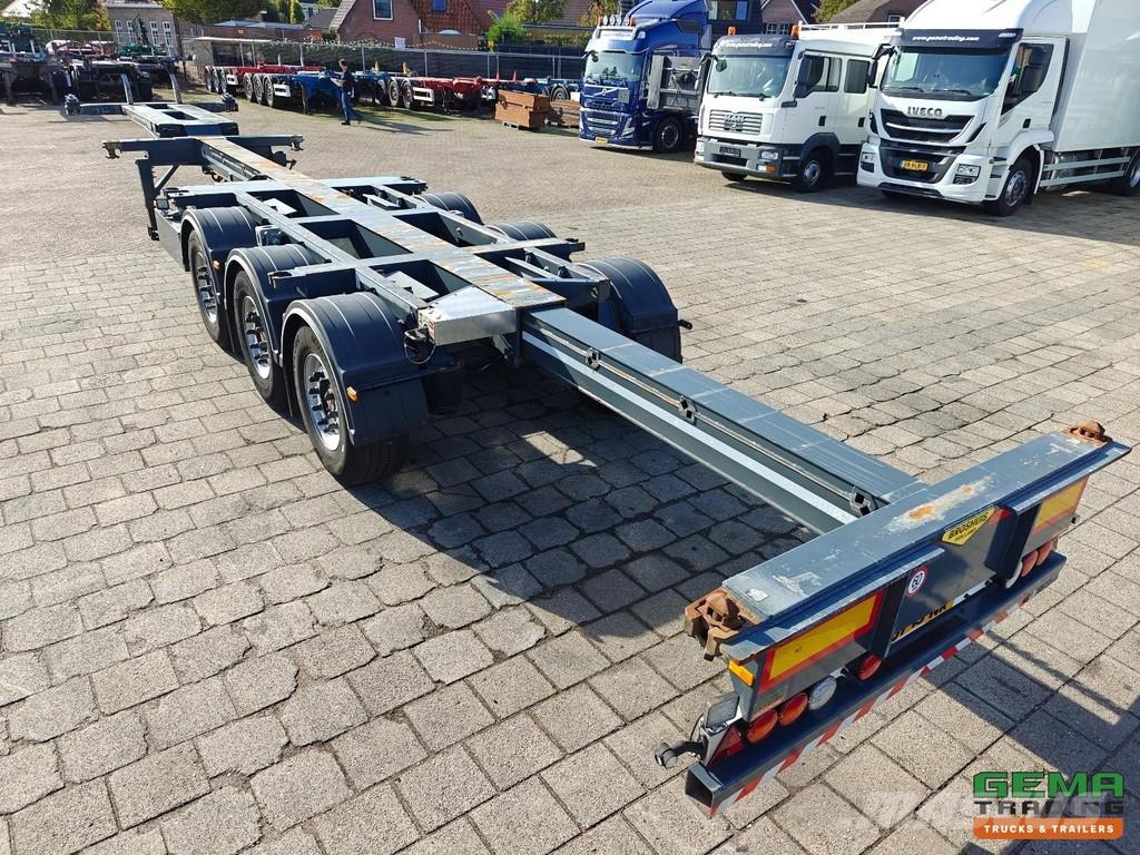 Broshuis MFCC-HD All Types of Containers - Lift Axle - SAF Kontajnerové návesy