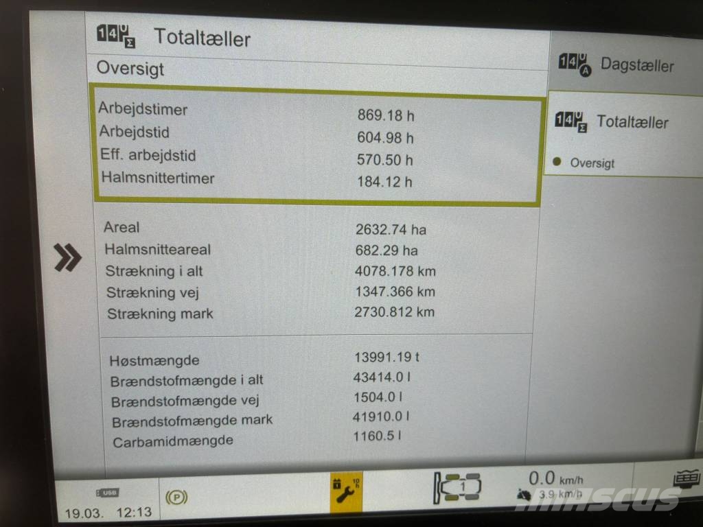 CLAAS Lexion 8700 Kombinované zberacie stroje